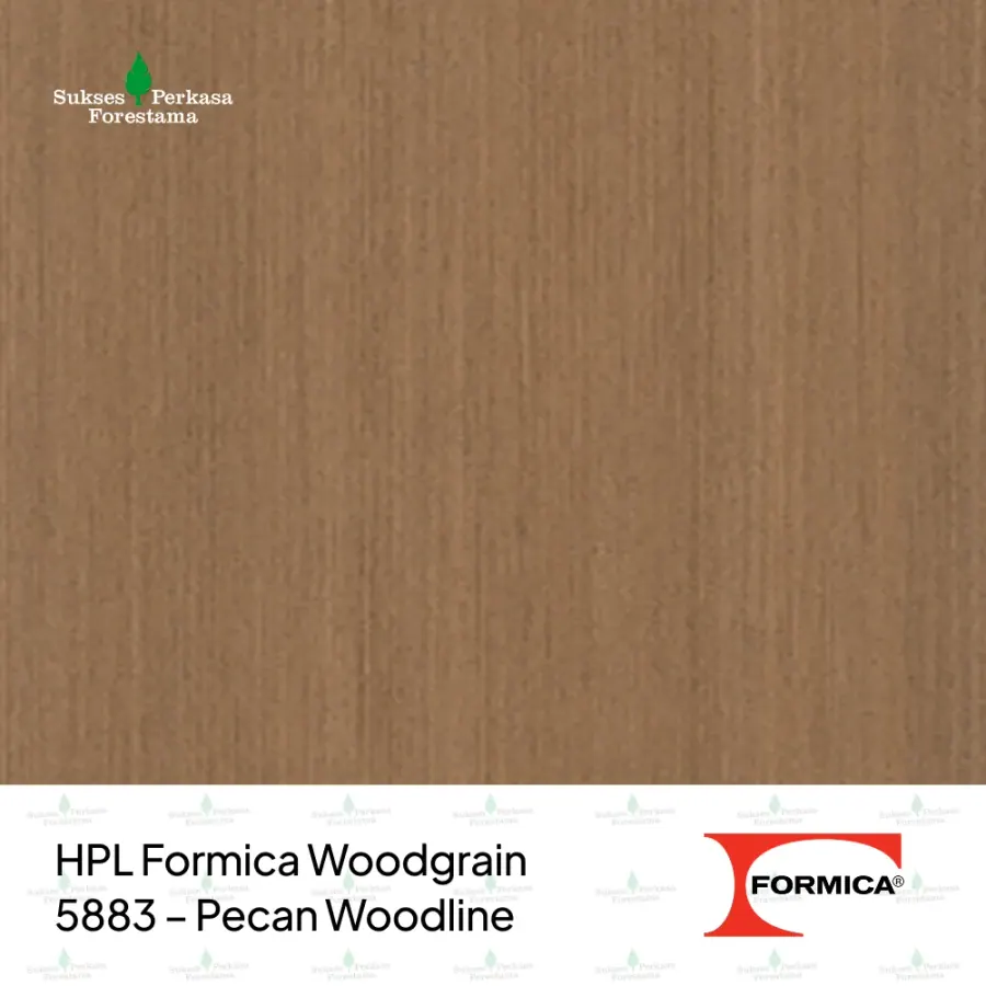 HPL Formica Woodgrain 5883 – Pecan Woodline