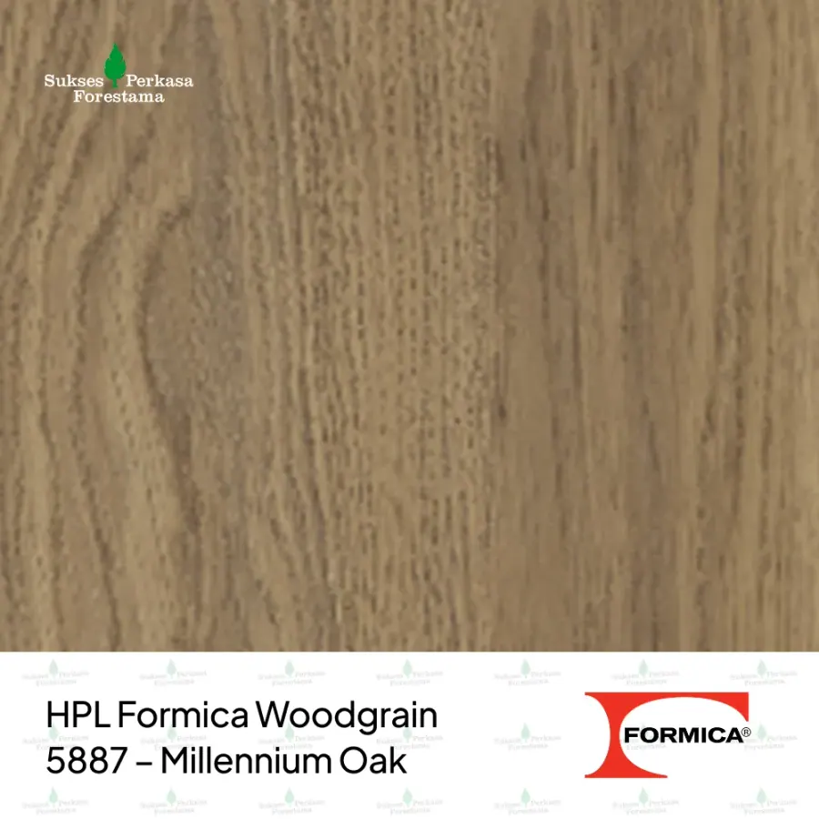 HPL Formica Woodgrain 5887 – Millennium Oak