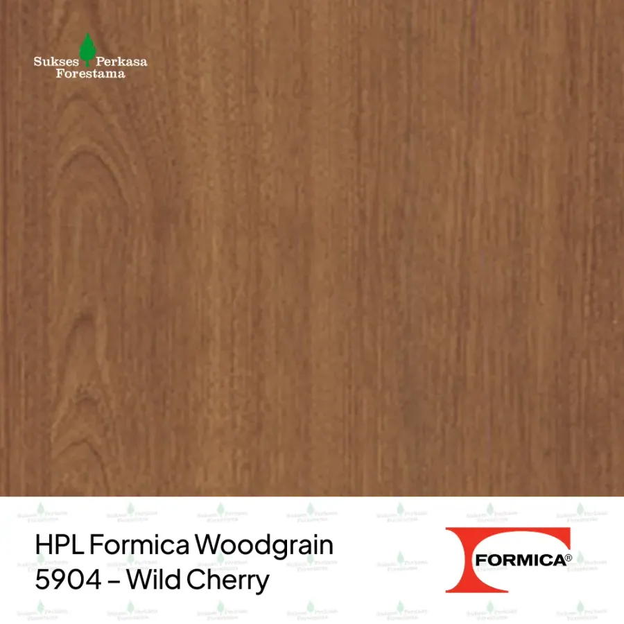 HPL Formica Woodgrain 5904 – Wild Cherry