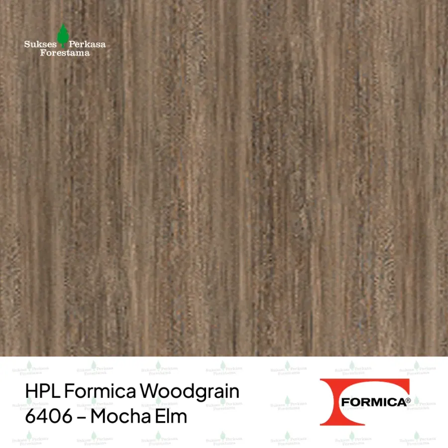 HPL Formica Woodgrain 6406 – Mocha Elm