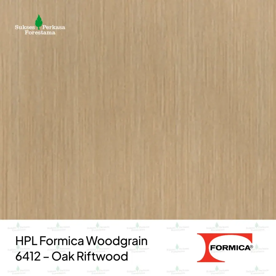 HPL Formica Woodgrain 6412 – Oak Riftwood