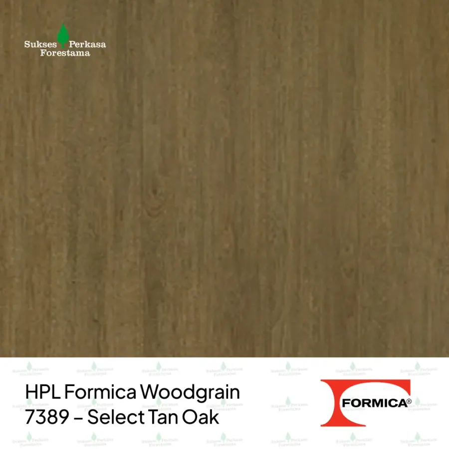 HPL Formica Woodgrain 7389 – Select Tan Oak