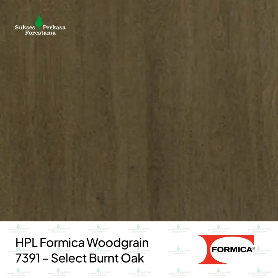 HPL Formica Woodgrain 7391 – Select Burnt Oak
