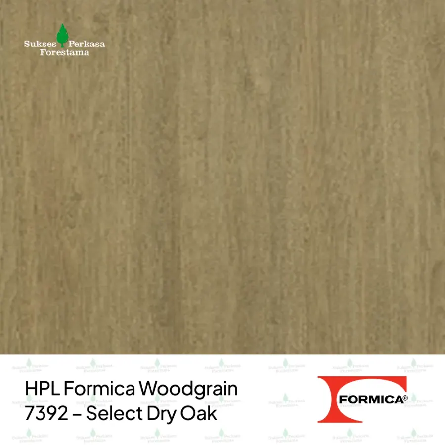 HPL Formica Woodgrain 7392 – Select Dry Oak