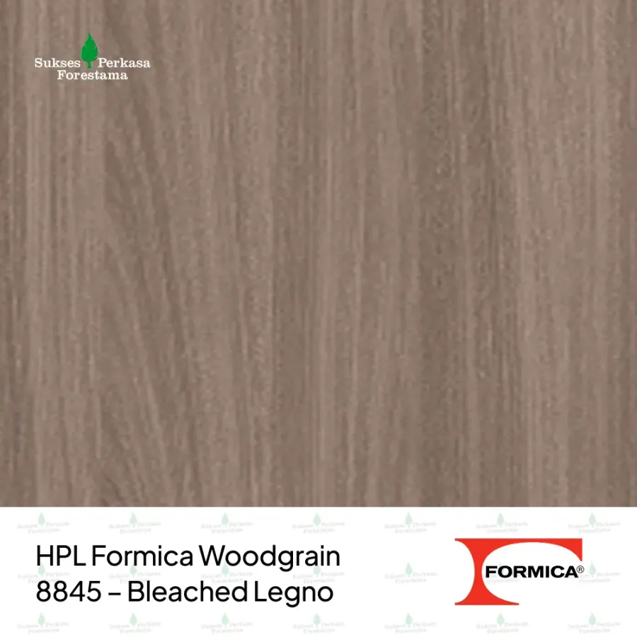 HPL Formica Woodgrain 8845 – Bleached Legno
