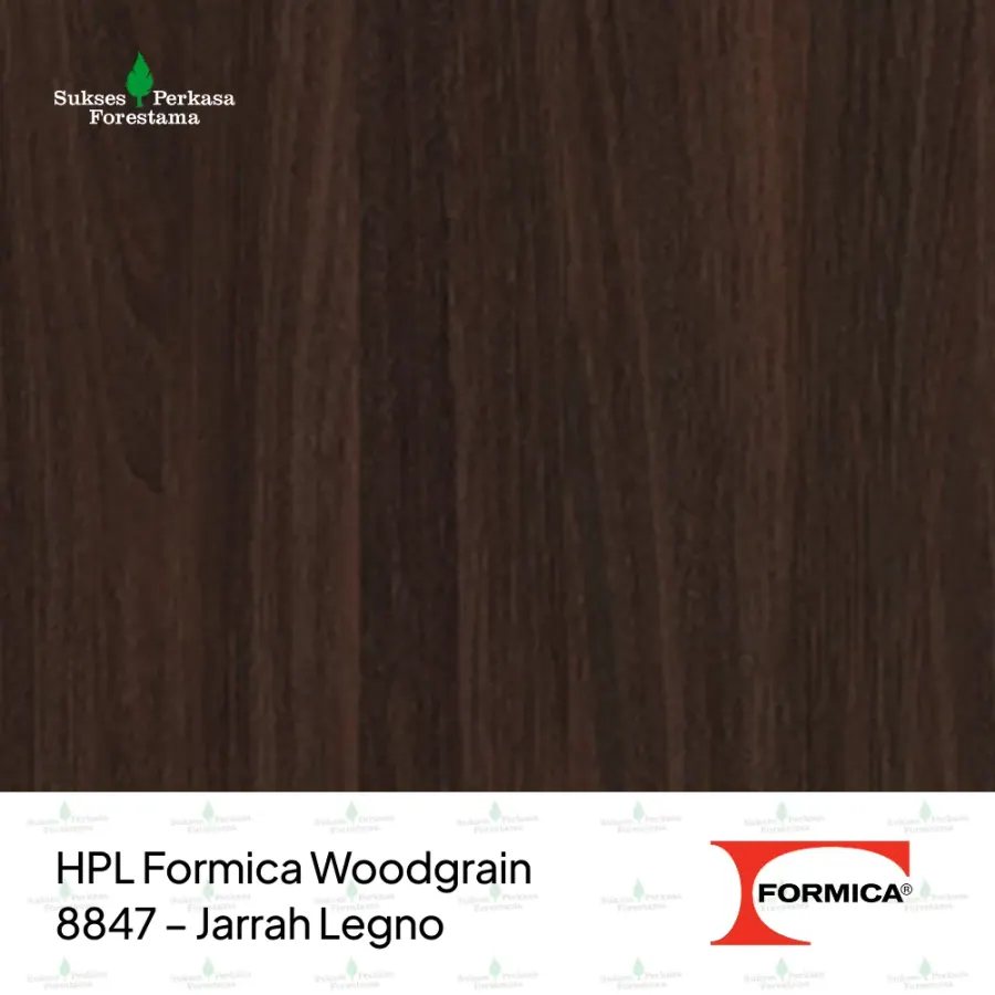 HPL Formica Woodgrain 8847 – Jarrah Legno