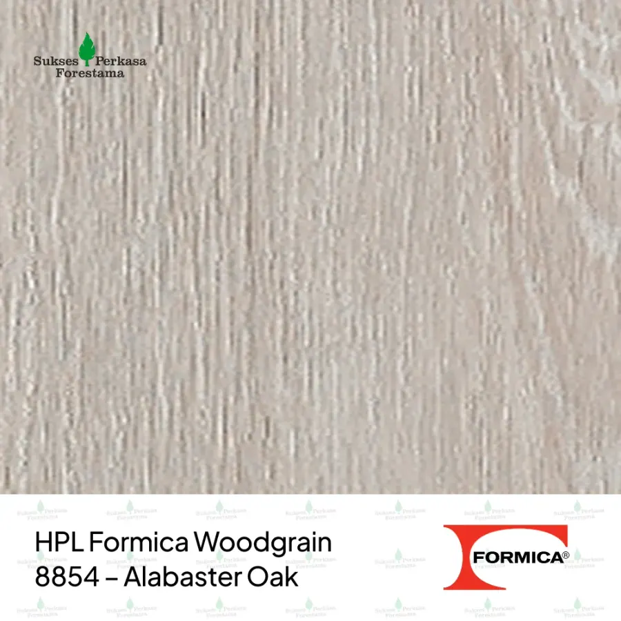 HPL Formica Woodgrain 8854 – Alabaster Oak