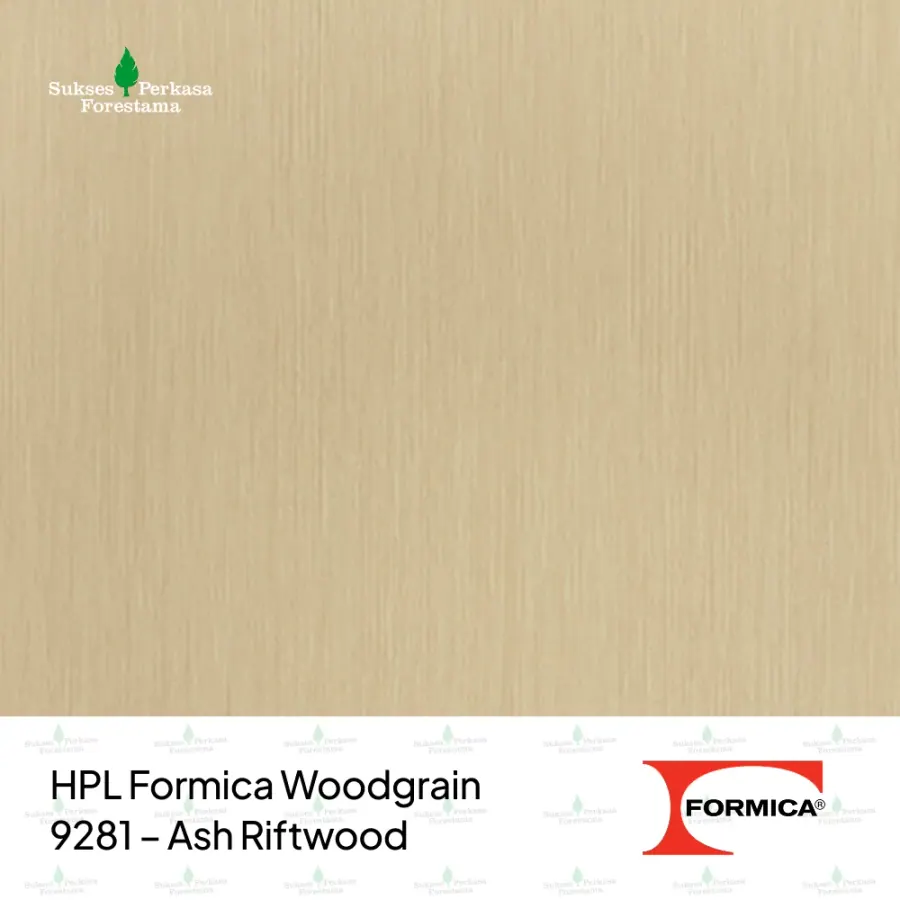 HPL Formica Woodgrain 9281 – Ash Riftwood