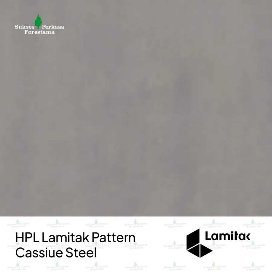 HPL Lamitak Pattern Cassiue Steel