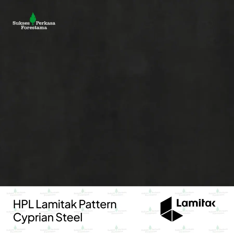 HPL Lamitak Pattern Cyprian Steel