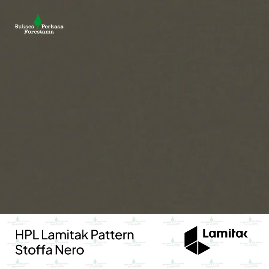 HPL Lamitak Pattern Stoffa Nero