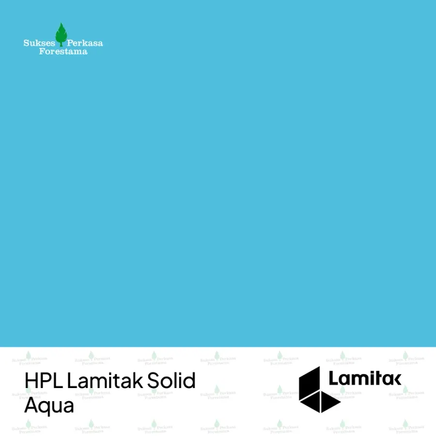 HPL Lamitak Solid Aqua