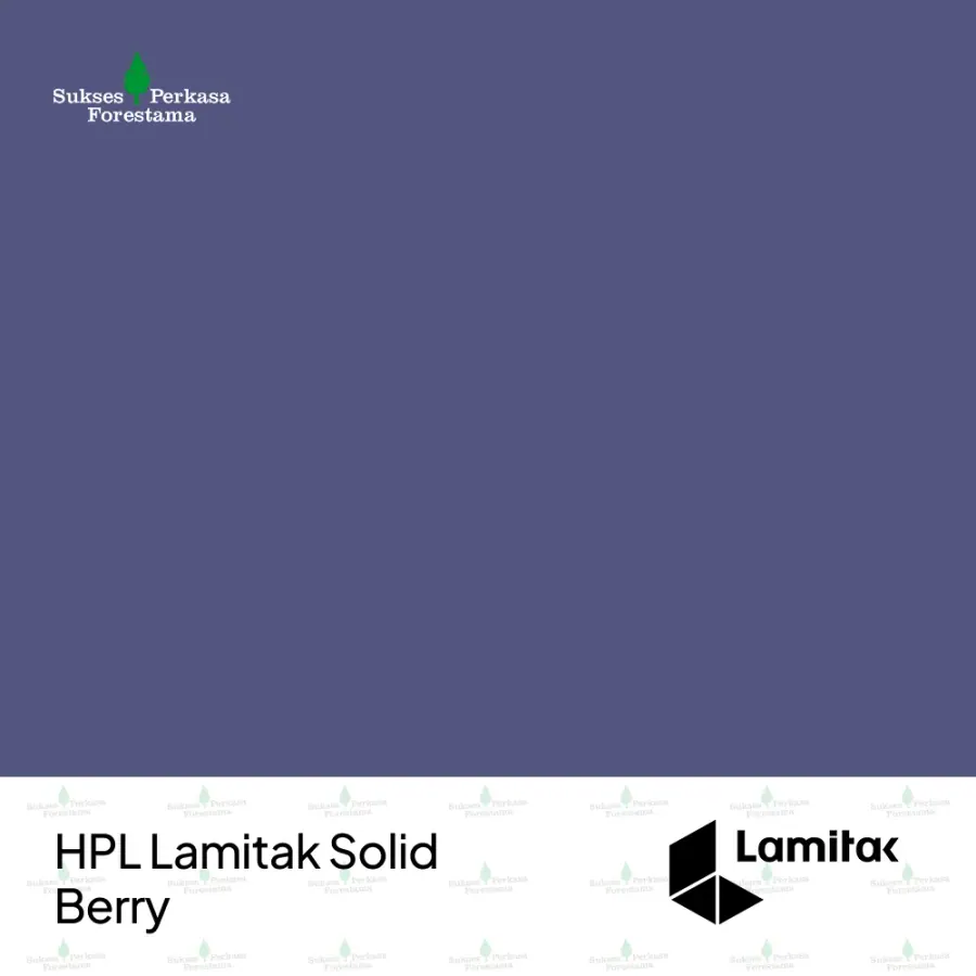 HPL Lamitak Solid Berry