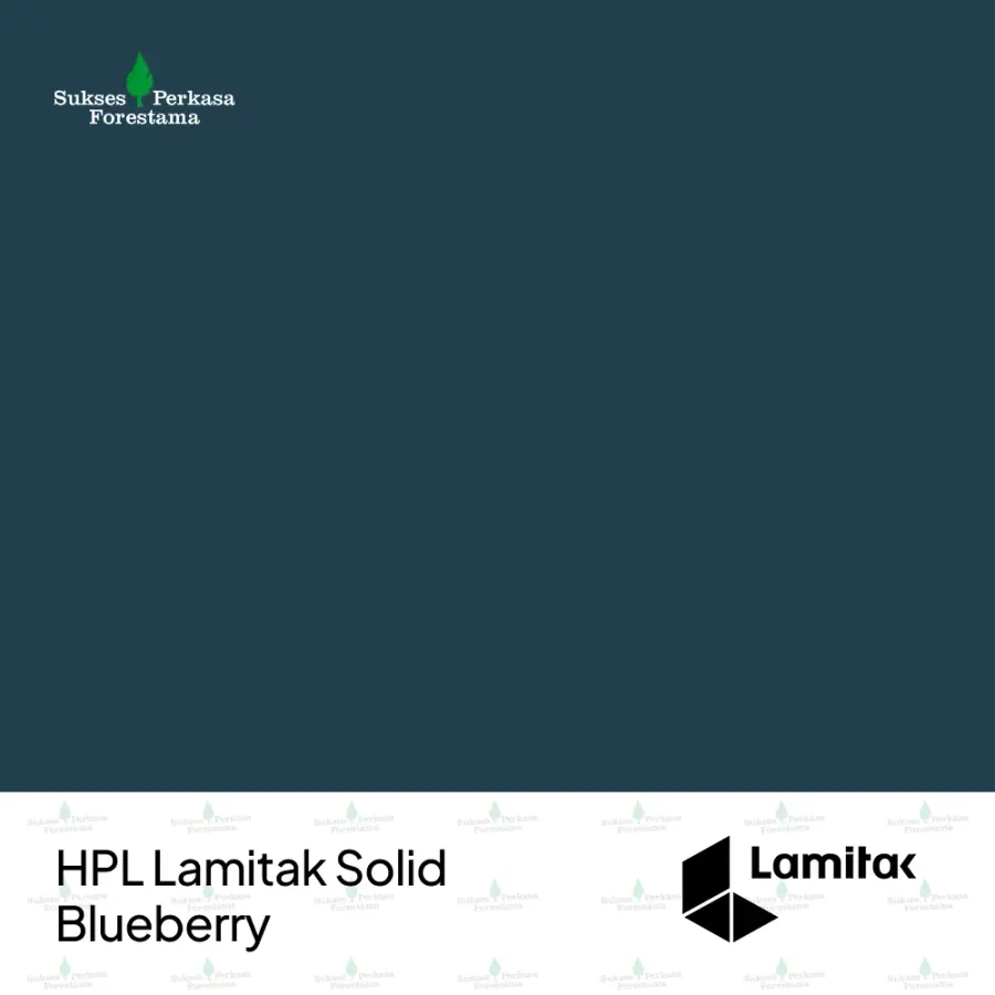 HPL Lamitak Solid Blueberry
