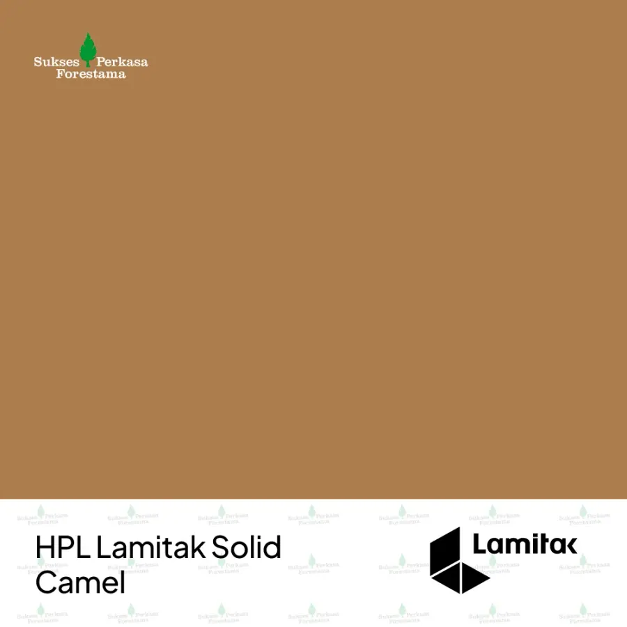HPL Lamitak Solid Camel