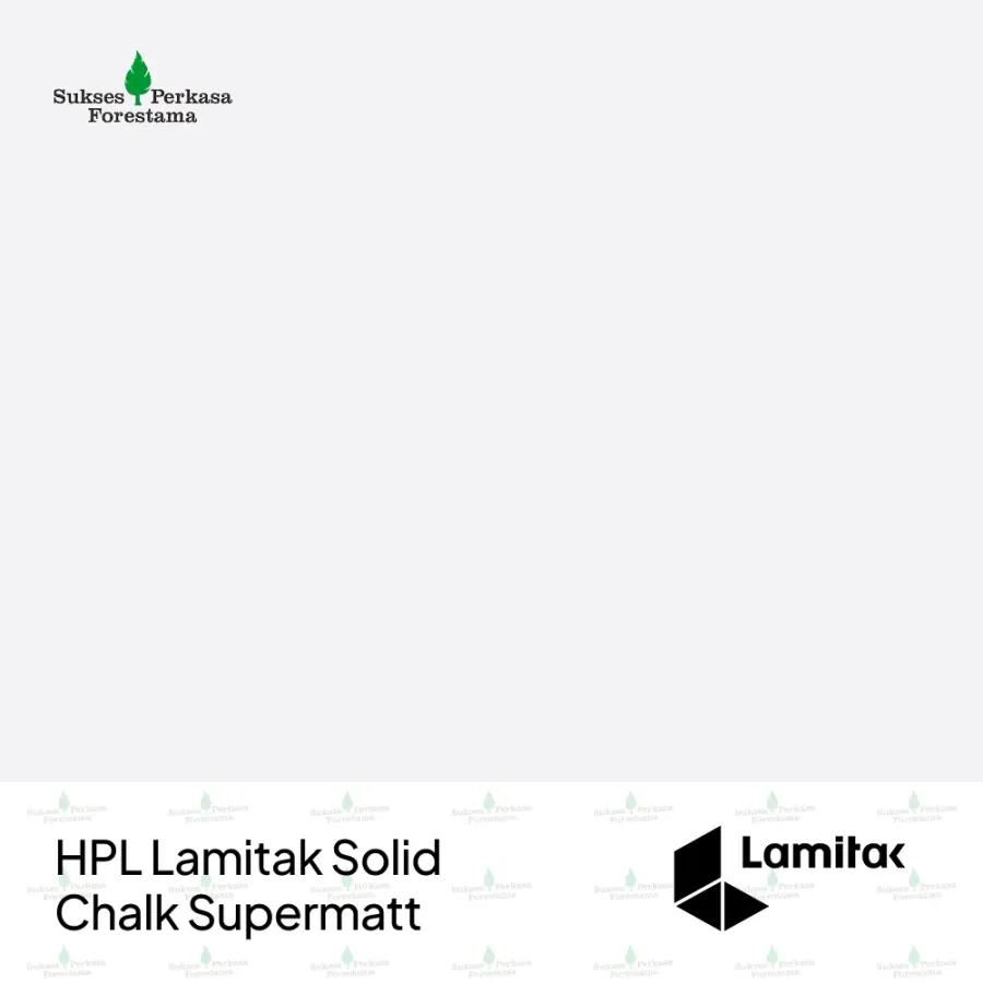 HPL Lamitak Solid Chalk Supermatt