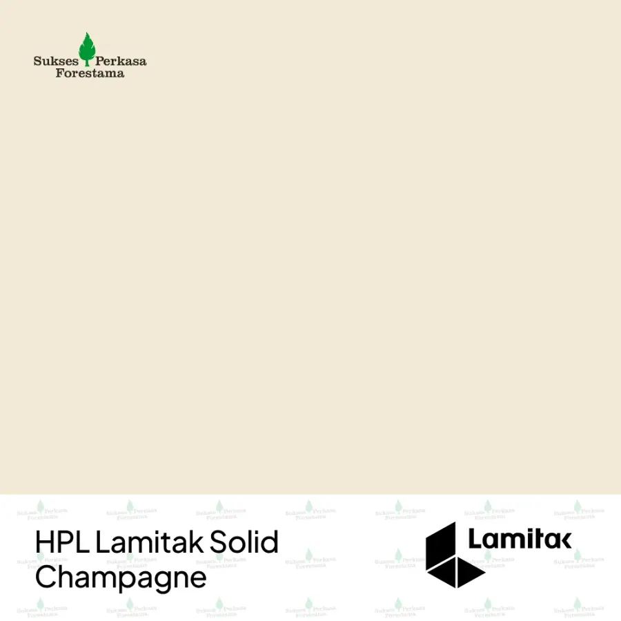 HPL Lamitak Solid Champagne