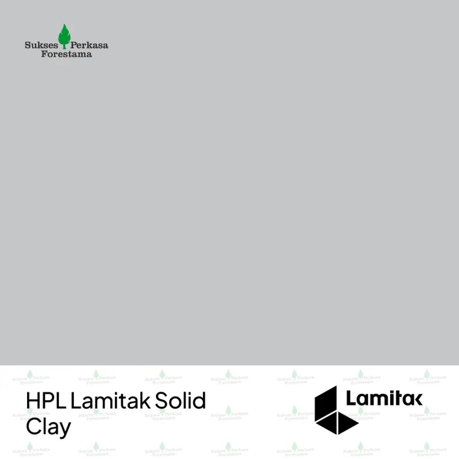 HPL Lamitak Solid Clay