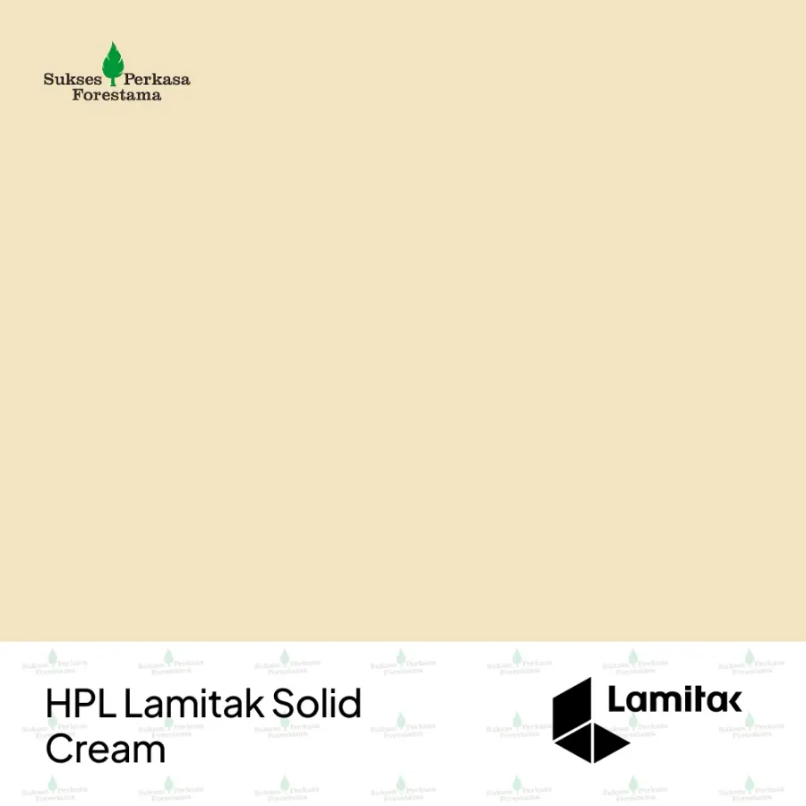 HPL Lamitak Solid Cream