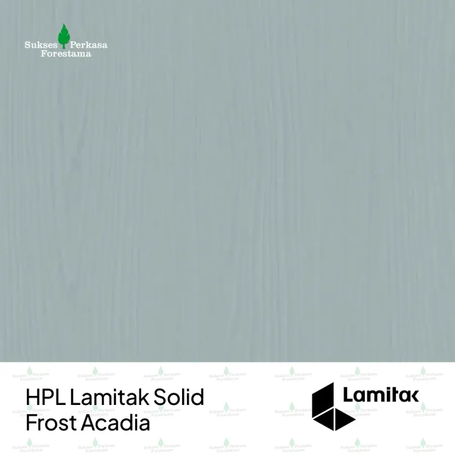 HPL Lamitak Solid Frost Acadia