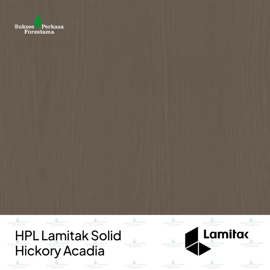 HPL Lamitak Solid Hickory Acadia