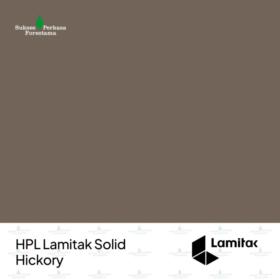 HPL Lamitak Solid Hickory