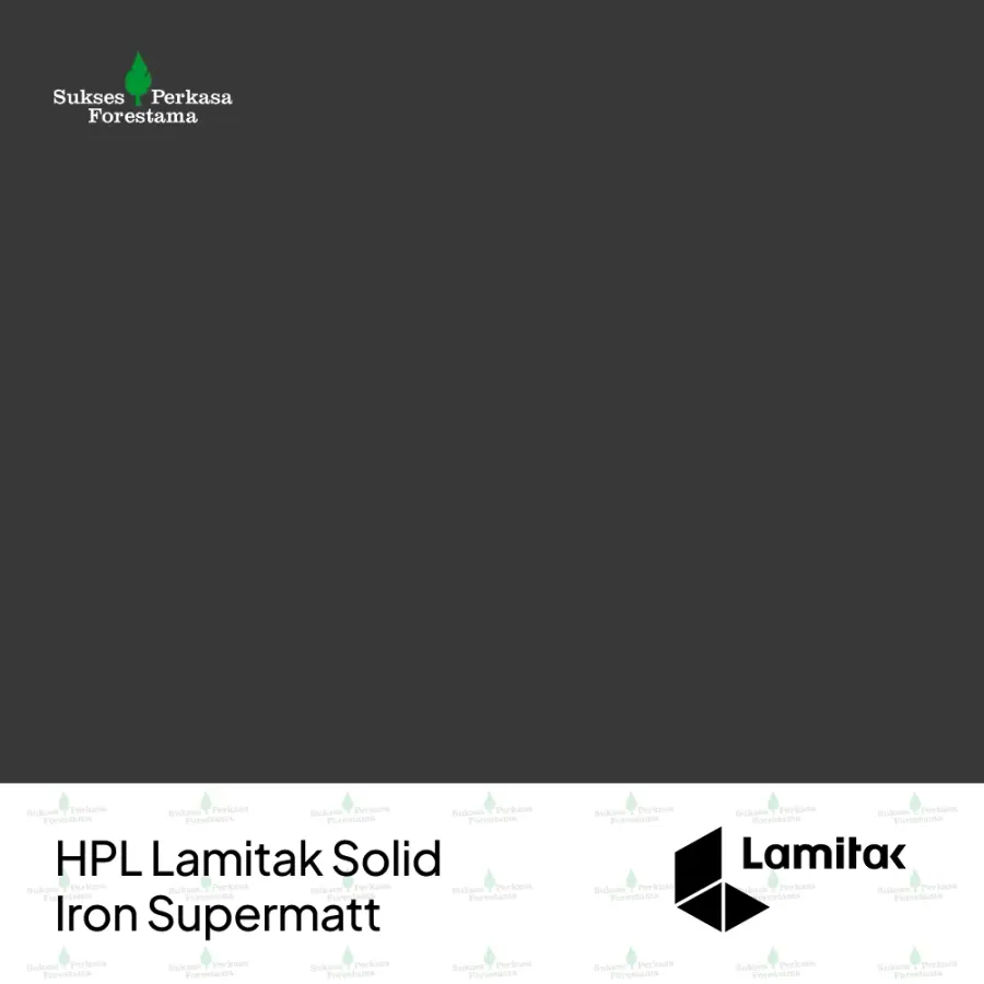HPL Lamitak Solid Iron Supermatt