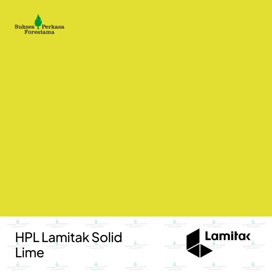 HPL Lamitak Solid Lime