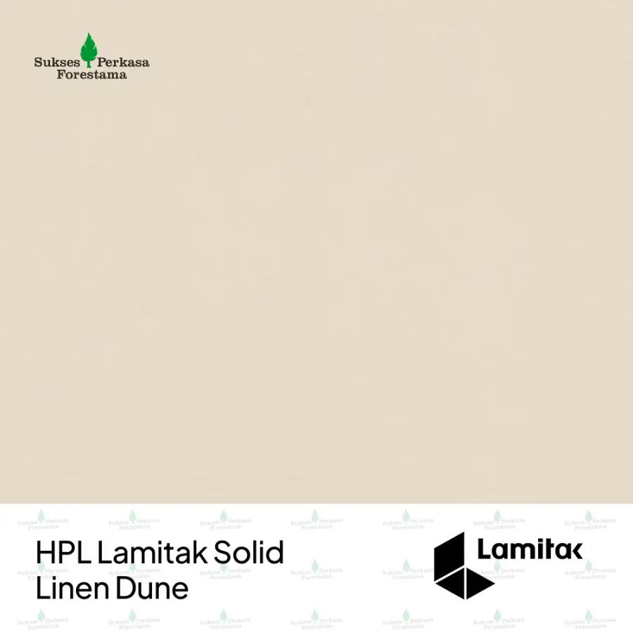 HPL Lamitak Solid Linen Dune