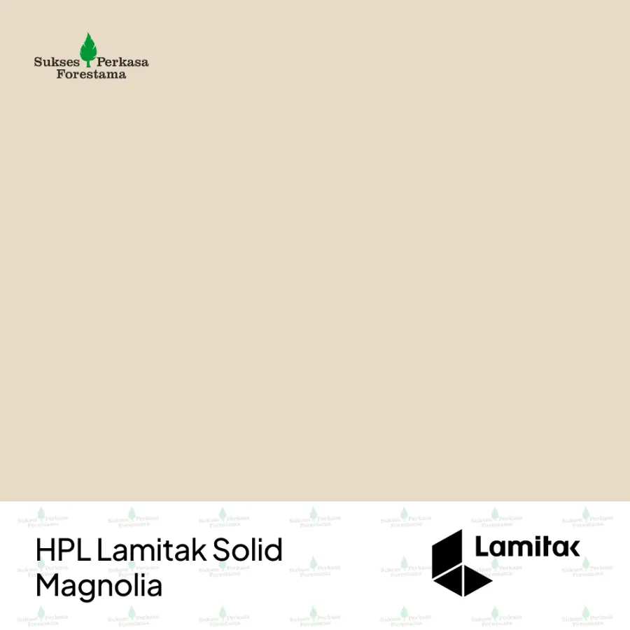 HPL Lamitak Solid Magnolia