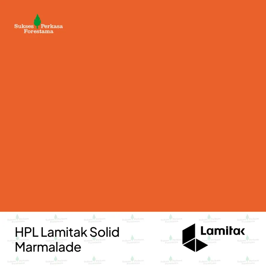 HPL Lamitak Solid Marmalade