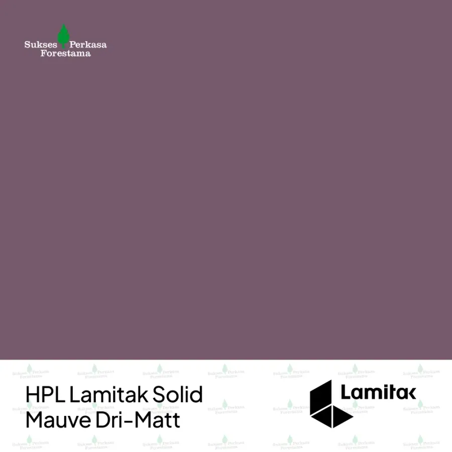 HPL Lamitak Solid Mauve Dri-Matt