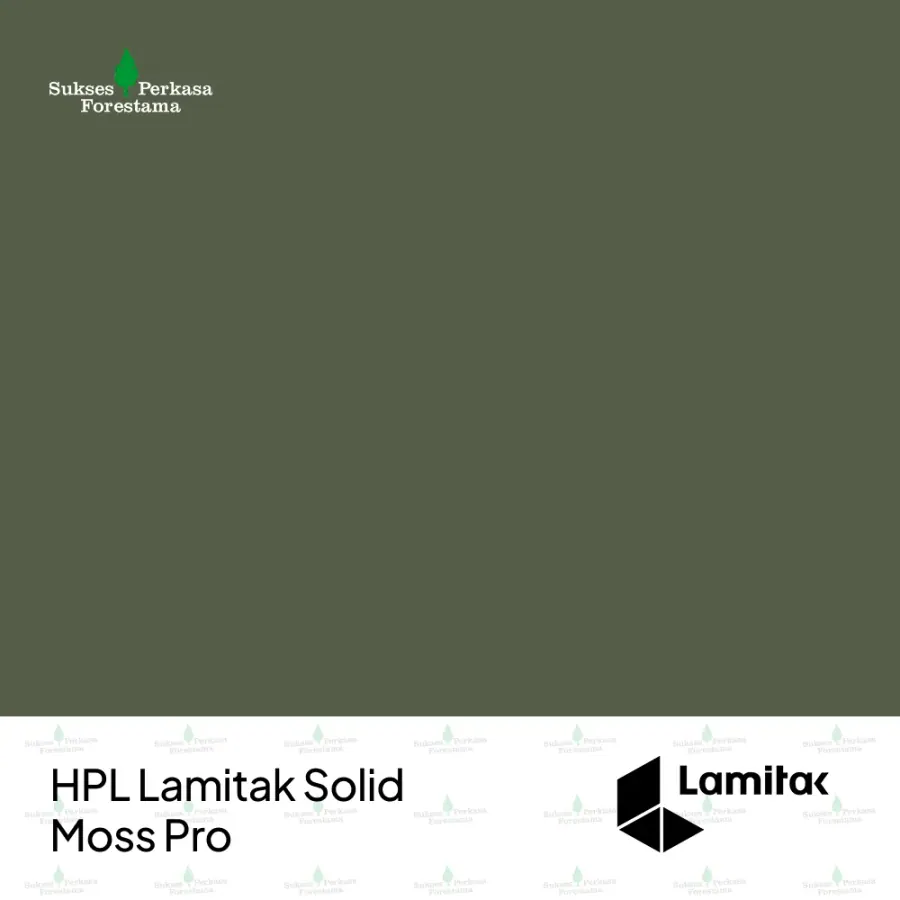 HPL Lamitak Solid Moss Pro
