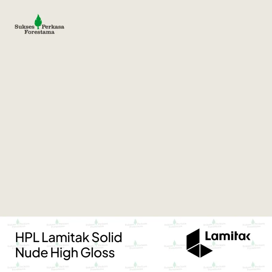 HPL Lamitak Solid Nude High Gloss