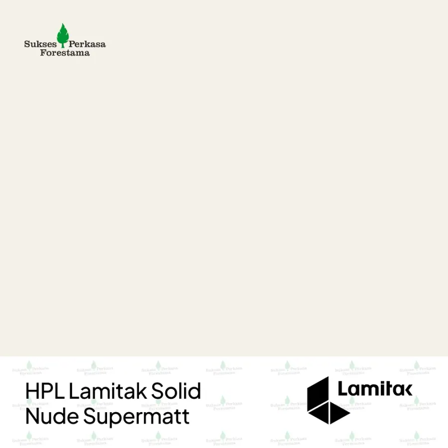 HPL Lamitak Solid Nude Supermatt