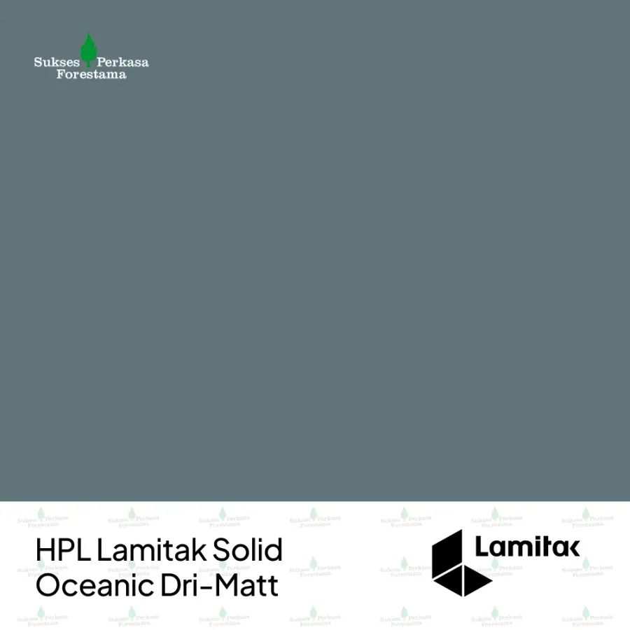 HPL Lamitak Solid Oceanic Dri-Matt