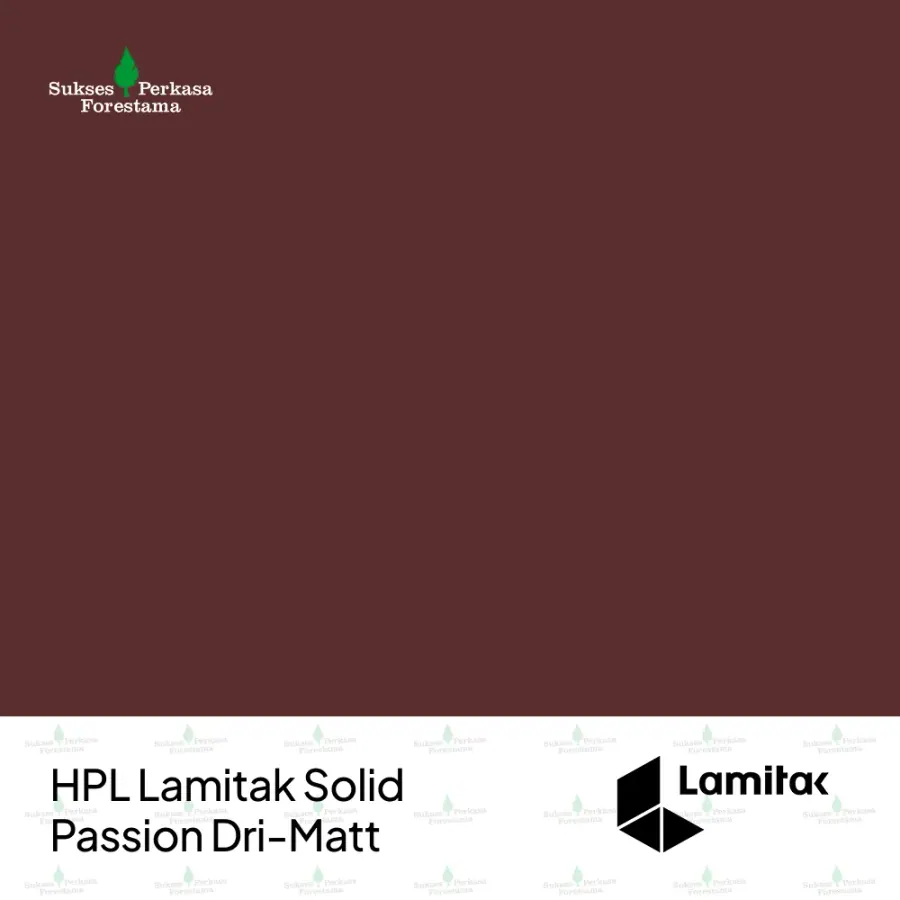 HPL Lamitak Solid Passion Dri-Matt