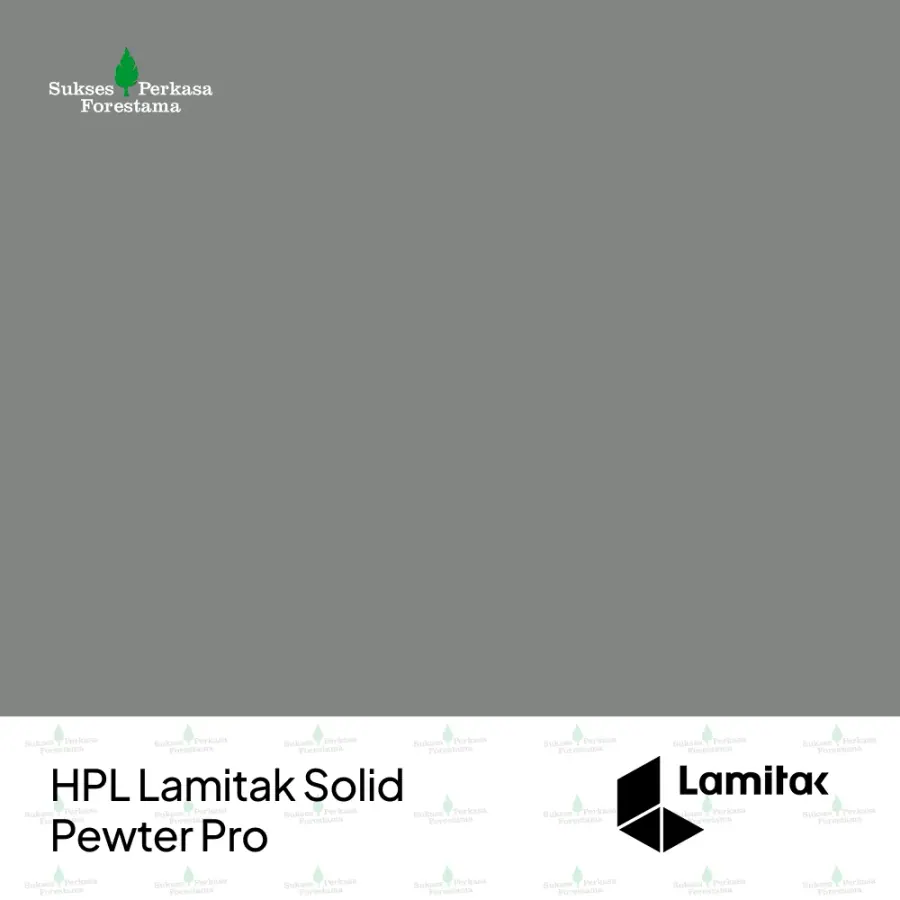 HPL Lamitak Solid Pewter Pro