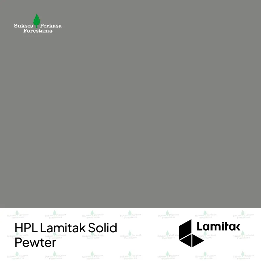 HPL Lamitak Solid Pewter