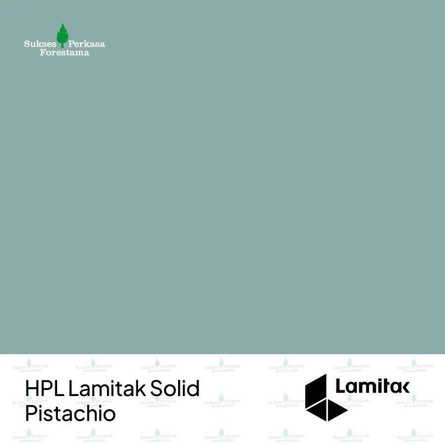 HPL Lamitak Solid Pistachio