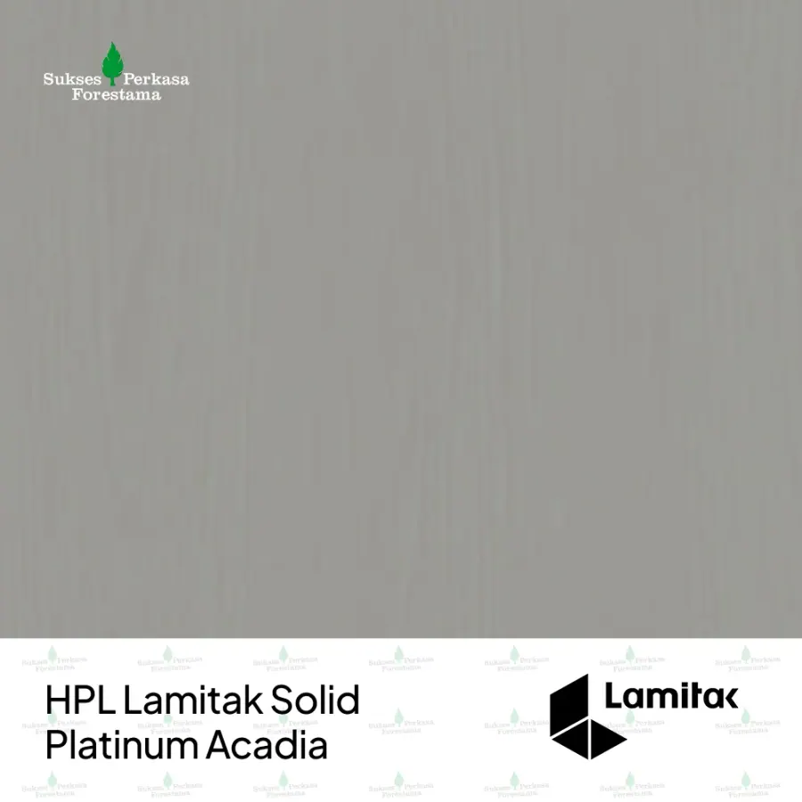HPL Lamitak Solid Platinum Acadia