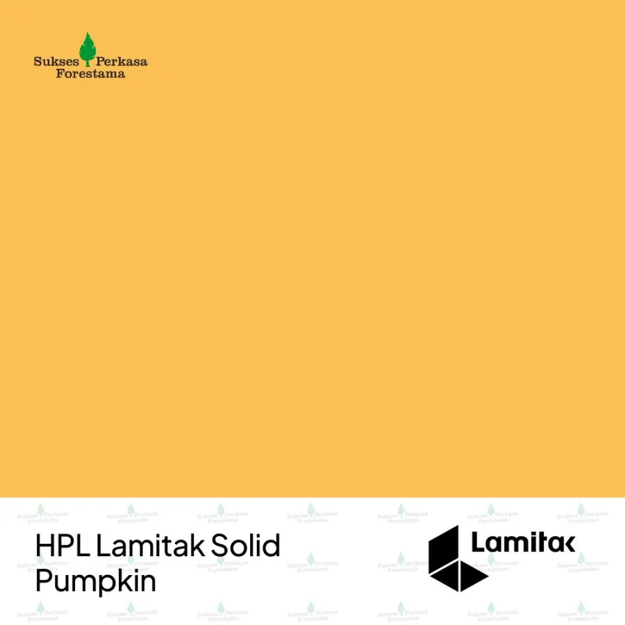 HPL Lamitak Solid Pumpkin