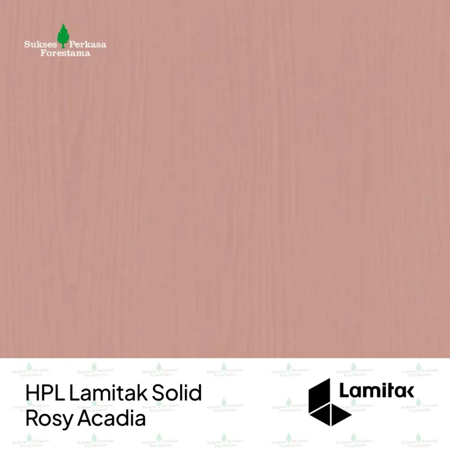 HPL Lamitak Solid Rosy Acadia
