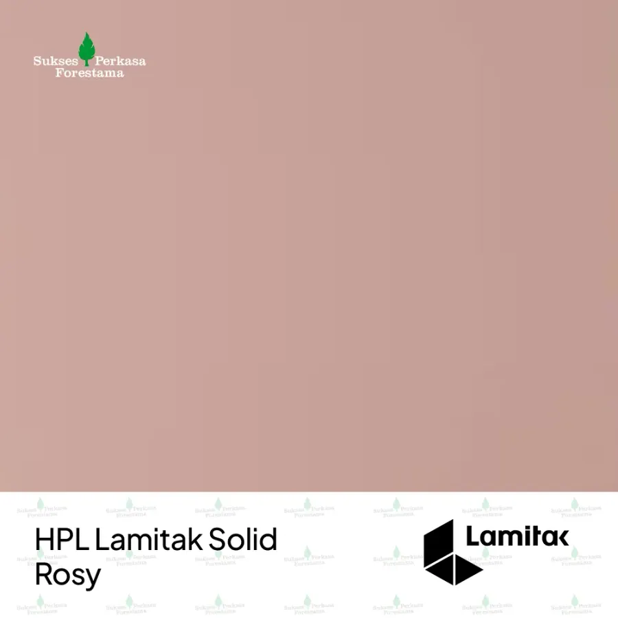 HPL Lamitak Solid Rosy