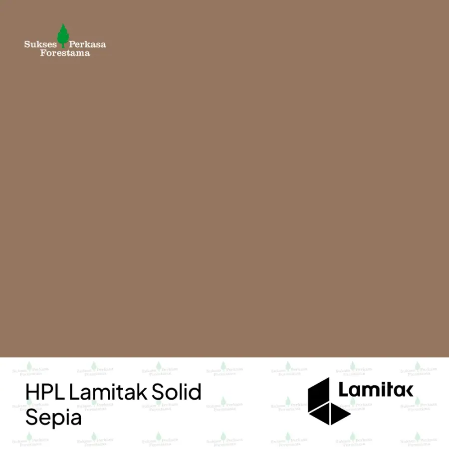 HPL Lamitak Solid Sepia