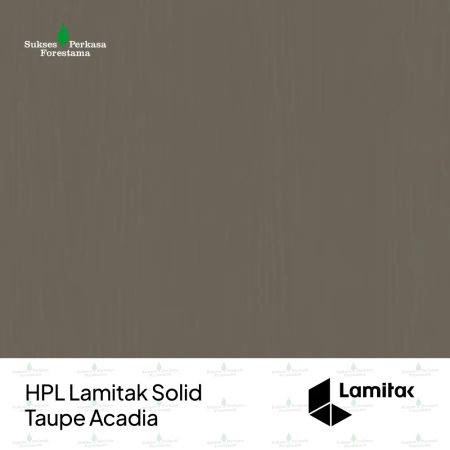 HPL Lamitak Solid Taupe Acadia