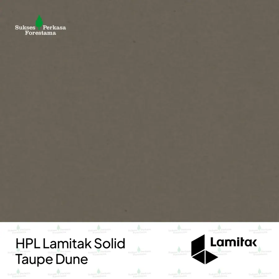 HPL Lamitak Solid Taupe Dune