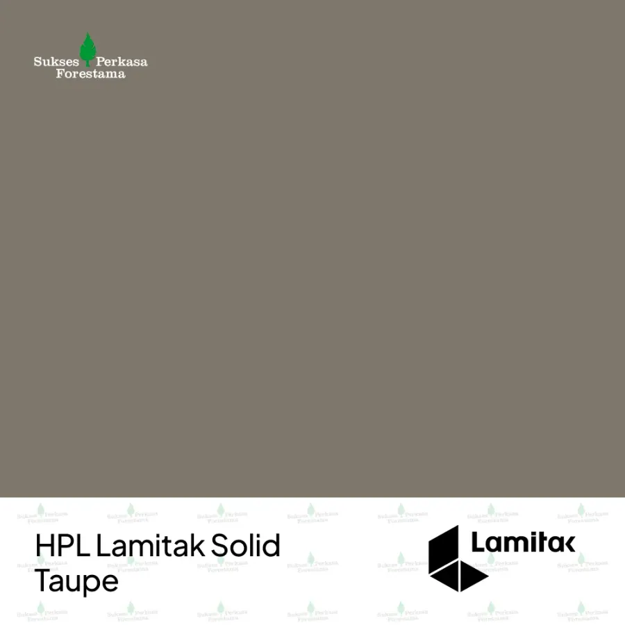 HPL Lamitak Solid Taupe