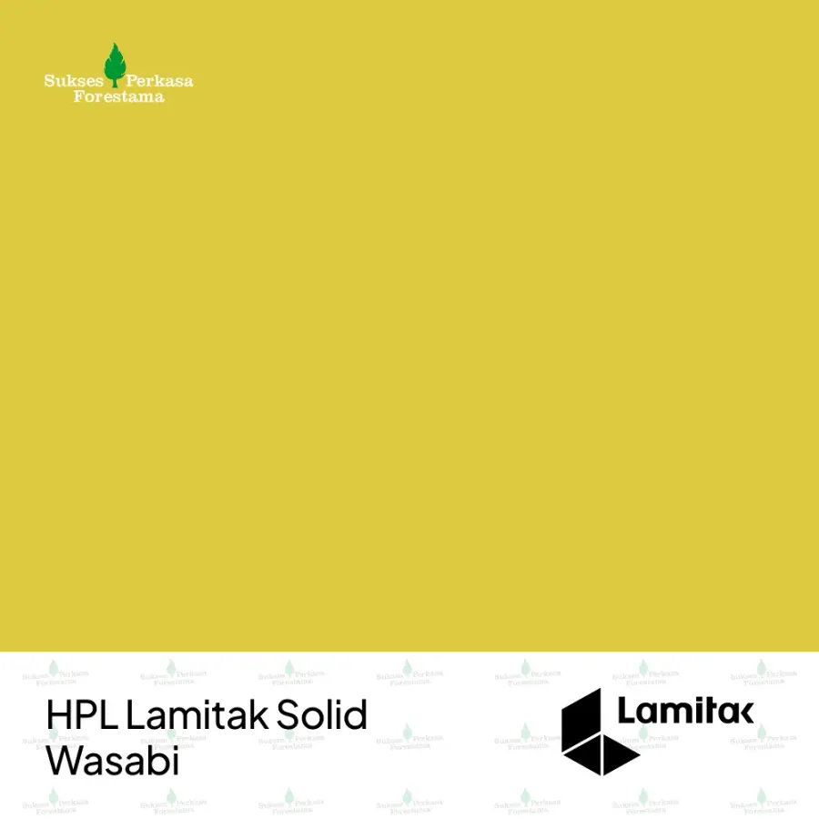 HPL Lamitak Solid Wasabi