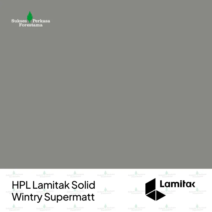 HPL Lamitak Solid Wintry Supermatt